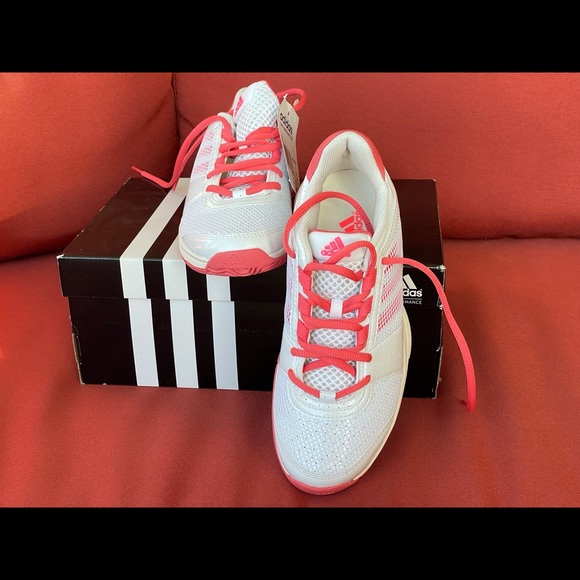 Adidas Barricade Team 3 Tennis Shoes - Picture 4 of 5